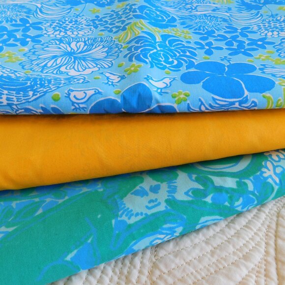 VTG groovy Katashas Unusuals wrap skirt fabric Schumacher Turtle Time material - Picture 9 of 16